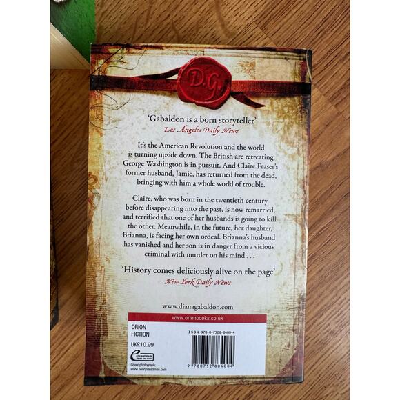 Outlander book series complete set 8 paperback books - Diana Gabaldon - Picture 4 of 4